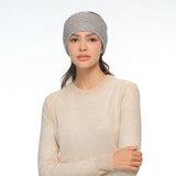 C.C Sequin Headwrap for Women - Stretchable Soft Warm Knit Winter Headband Ear Warmer (Hot Pink)