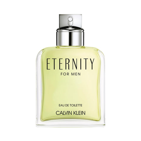 Calvin Klein Eternity Eau de Toilette – Fougère Men's Cologne – With Notes of Mandarin, Sage, Cedarwood & Amber – Luxury Perfumes for Men – Long Lasting Fragrance