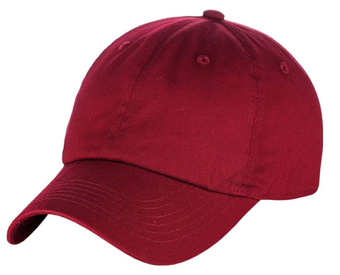 C.C Unisex Classic Blank Low Profile Cotton Unconstructed Baseball Cap Dad Hat