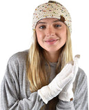 C.C Winter Warm Eco-Friendly Knit Chenille Touchscreen Texting Gloves