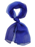 NYFASHION101 Women's Multicolor Chiffon Silk Blend Scarf Shawl Wrap