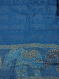 NYFASHION101 Women's Large Soft Embroidered Elephant Scarf Shawl Wrap