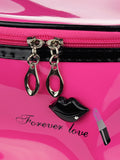 Travel Portable Makeup Toiletry Organizer Cosmetic Bag with Mirror