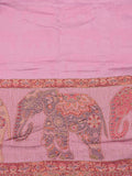NYFASHION101 Women's Large Soft Embroidered Elephant Scarf Shawl Wrap