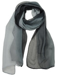 NYFASHION101 Women's Multicolor Chiffon Silk Blend Scarf Shawl Wrap