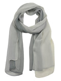 NYFASHION101 Women's Multicolor Chiffon Silk Blend Scarf Shawl Wrap