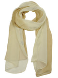 NYFASHION101 Women's Multicolor Chiffon Silk Blend Scarf Shawl Wrap