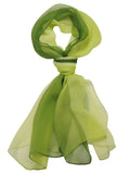 NYFASHION101 Women's Multicolor Chiffon Silk Blend Scarf Shawl Wrap