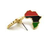 Pan Africa Stud Earrings in Gold-Tone