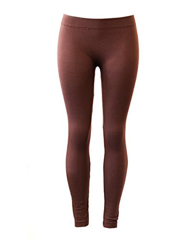 NYfashion101 Casual Simple Comfort Fashion Winter Leggings Brown