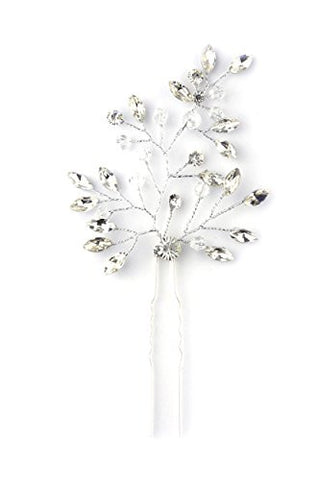 Marquise Rhinestone Charm Hair Stick for Women
