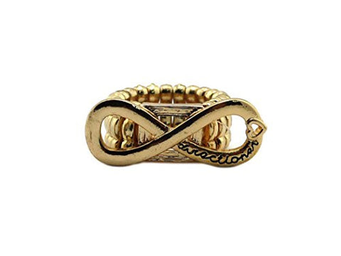 Directioner® Fans Polished Stretch Infinity Ring in Gold-Tone XR33G