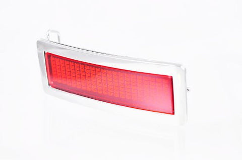 LED Scrolling Name Belt Buckle Chrome Frame Red