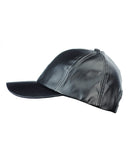 NYFASHION101 Unisex Soft PU Leather Precurved Baseball Cap