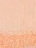 NYFASHION101 Women's Sheer Metallic Braided Tassel Ends Scarf Shawl Wrap