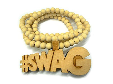 #SWAG Wood Necklace