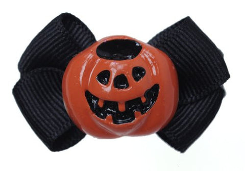Halloween Style Mini Size Pumpkin Handmade Hair Clip BC8032-2