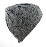 Unisex Trendy Warm Chunky Soft Stretch Beanie Hat by Angela & William