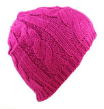 Unisex Trendy Warm Chunky Soft Stretch Beanie Hat by Angela & William