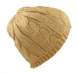 Unisex Trendy Warm Chunky Soft Stretch Beanie Hat by Angela & William