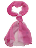 NYFASHION101 Women's Multicolor Chiffon Silk Blend Scarf Shawl Wrap
