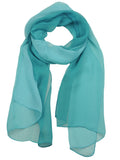 NYFASHION101 Women's Multicolor Chiffon Silk Blend Scarf Shawl Wrap