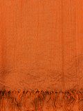 NYFASHION101 Women's Sheer Metallic Braided Tassel Ends Scarf Shawl Wrap
