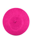 French Style Lightweight Casual Classic Solid Color Wool Beret