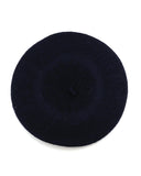 French Style Lightweight Casual Classic Solid Color Wool Beret