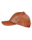 NYFASHION101 Unisex Soft PU Leather Precurved Baseball Cap