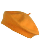 French Style Lightweight Casual Classic Solid Color Wool Beret