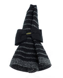 NYFASHION101 Crushable Two Tone Weaved Removable Bow Floppy Brim Sun Hat