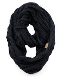 Soft Winter Warm Chunky Knit Cowl Infinity Loop Scarf