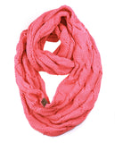 Soft Winter Warm Chunky Knit Cowl Infinity Loop Scarf