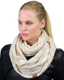 Soft Winter Warm Chunky Knit Cowl Infinity Loop Scarf