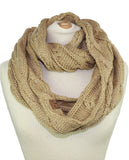 Soft Winter Warm Chunky Knit Cowl Infinity Loop Scarf