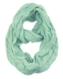 Soft Winter Warm Chunky Knit Cowl Infinity Loop Scarf