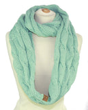 Soft Winter Warm Chunky Knit Cowl Infinity Loop Scarf