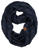 Soft Winter Warm Chunky Knit Cowl Infinity Loop Scarf