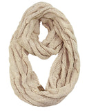 Soft Winter Warm Chunky Knit Cowl Infinity Loop Scarf