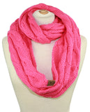 Soft Winter Warm Chunky Knit Cowl Infinity Loop Scarf