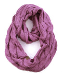 Soft Winter Warm Chunky Knit Cowl Infinity Loop Scarf