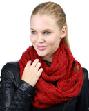 Soft Winter Warm Chunky Knit Cowl Infinity Loop Scarf