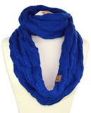 Soft Winter Warm Chunky Knit Cowl Infinity Loop Scarf