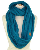 Soft Winter Warm Chunky Knit Cowl Infinity Loop Scarf