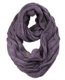 Soft Winter Warm Chunky Knit Cowl Infinity Loop Scarf