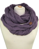 Soft Winter Warm Chunky Knit Cowl Infinity Loop Scarf