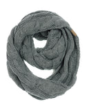Soft Winter Warm Chunky Knit Cowl Infinity Loop Scarf