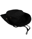NYFASHION101 Men's Crushable Snap Brim Cotton Outdoor Bucket Sun Hat