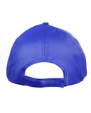 NYFASHION101 Unisex Soft PU Leather Precurved Baseball Cap